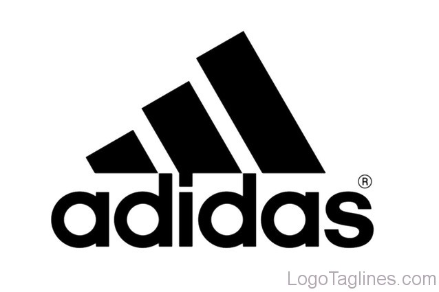 Adidas Logo and Tagline -
